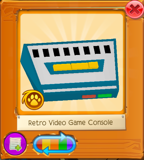 Retro Video Game Console | Animal Jam Wiki | Fandom Retro Video Game Console | Animal Jam Wiki | Fandom
