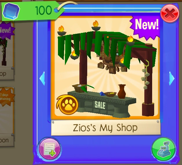 Zios My Shop Animal Jam Wiki Fandom