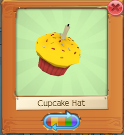 Rare cupcake hat sale