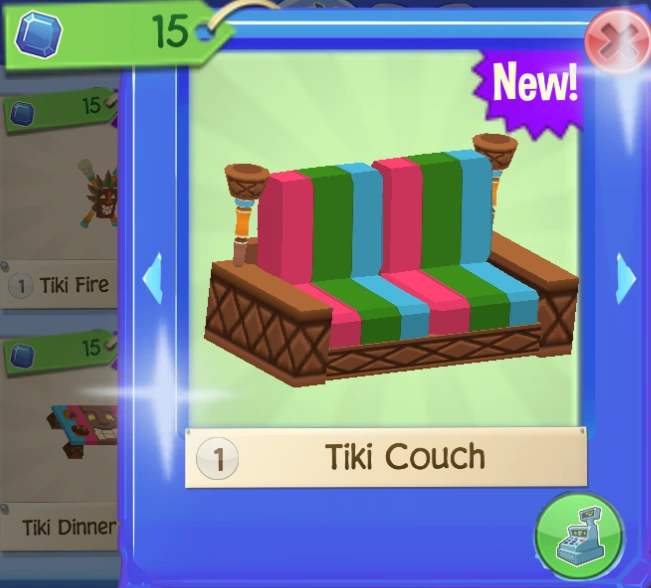 Tiki Couch Animal Jam Wiki Fandom