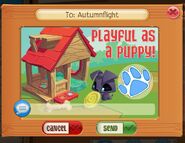 Pet Lab Puppy Jam-a-Gram