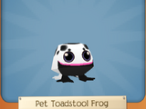 Pet Toadstool Frog