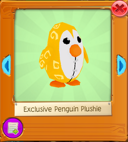 Animal jam penguin plushie hotsell