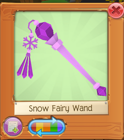 Snow sale fairy wand