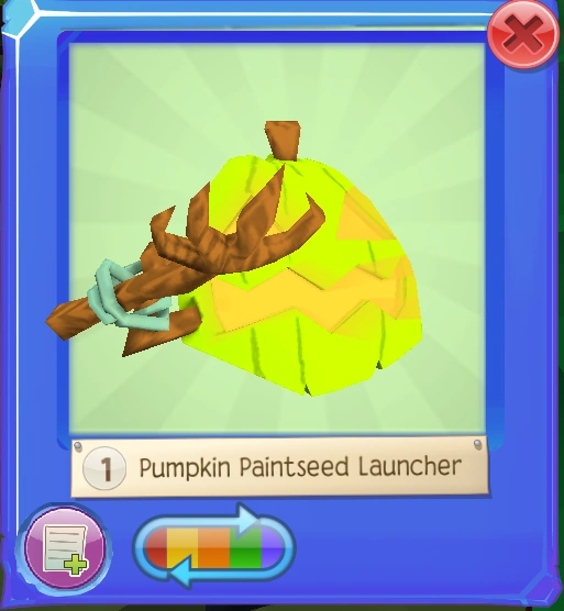 Pumpkin Paintseed Launcher/Unreleased Animal Jam Wiki Fandom