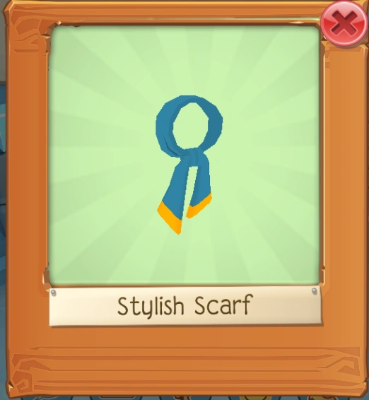 Stylish Scarf Ajpw Glitched, Hacked, Unreleased And Unknown Items