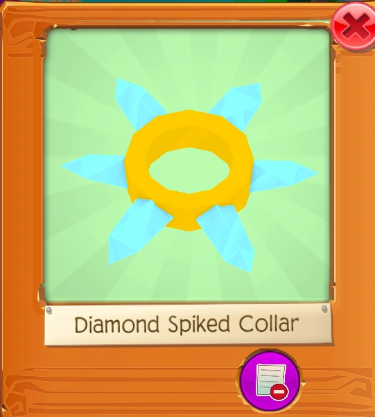 Diamond Spiked Collar Ajpw Glitched, Hacked, Unreleased And Unknown