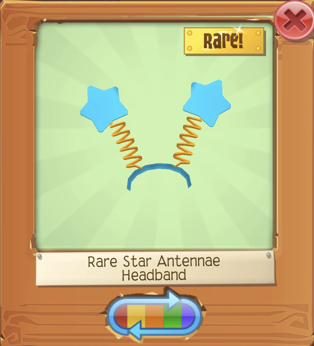 Rare Star Antennae Headband Ajpw Glitched, Hacked, Unreleased And