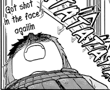 That feel when you get head shot by top heavy loli