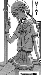 M4's first appearance in Nano chapter 10