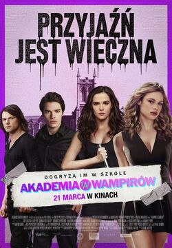 Plakat filmu Akademia Wampirów