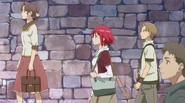 Shirayuki going to the examination period so she can become a court herbalist.