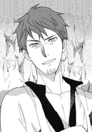 Mukaze in the manga.