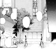 Obi following Shirayuki as she drunkenly decides to go somewhere.