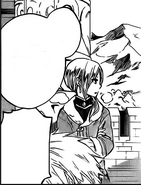 Kiki Seiran and Mitsuhide Louen discussing Zen Wistaria's maturity while helping at Oriold.