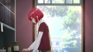 Shirayuki begins to read Zen's medical history.