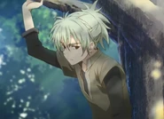 Atori hiding in the tree.