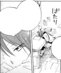 Shirayuki dozes off on her desk.