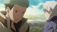 Mitsuhide and Zen are suspicious of Izana.