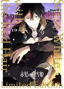 Hisame on the limited edition of volume 19.