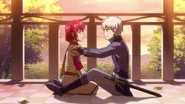 Zen and Shirayuki talk together.