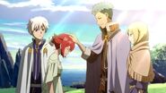 Shirayuki officially reunites with Mitsuhide and Kiki