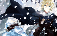 Izana at one of the gates. (Chapter 34)