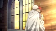 Zen kissing Shirayuki.