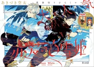 Chapter Cover depicting Zen and Obi in alternate outfits with alternate weapons