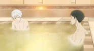 Zen and Obi in the bath