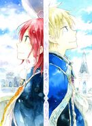 Zen and Shirayuki on the Volume 15 Special Edition cover