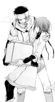 Obi catches Shirayuki.