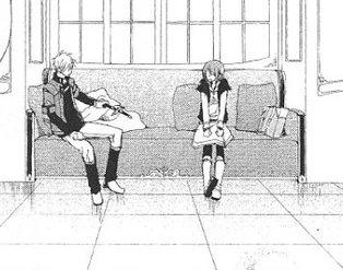 Zen takes a break with Shirayuki.