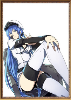 esdeath (akame ga kill!) drawn by halcon