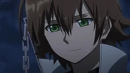 Tatsumi comforts Akame