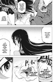 Akame killing the bodyguard