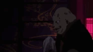 Akame and Leone kill Gamal