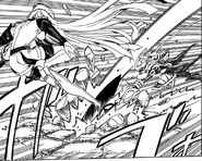 Tatsumi Incursio attacks Esdeath