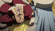 Bolic pleading Esdeath for her protection