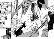 Akame ga Kill! Zero Chapter 10 - Cornelia dislocates her leg joints to kick Taeko