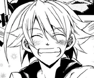 Tatsumi smiling