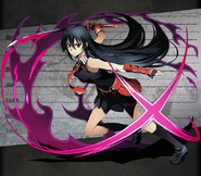 Akame in Divine Gate Power Up Version