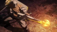 Bols using his Teigu, Rubicante