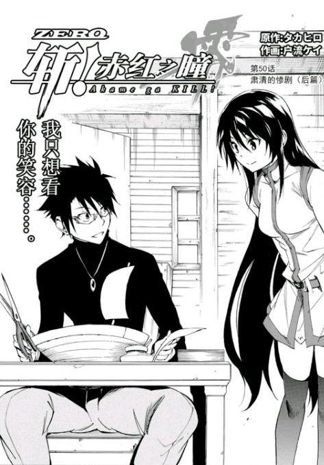 ZeroDS. on X: Akame ga Kill! ZERO Vol.9 Illustration.