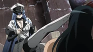 Esdeath kills Numa Seika