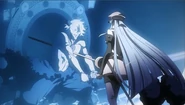 Esdeath using her Trump Card