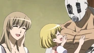 Bols holding his daughter