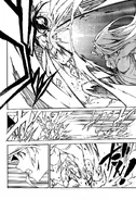 Cornelia send Crushing King-enhanced punches at Taeko