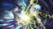 Susanoo clashes with Esdeath