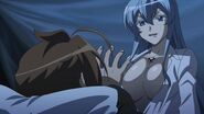 Esdeath about to have sex with Tatsumi